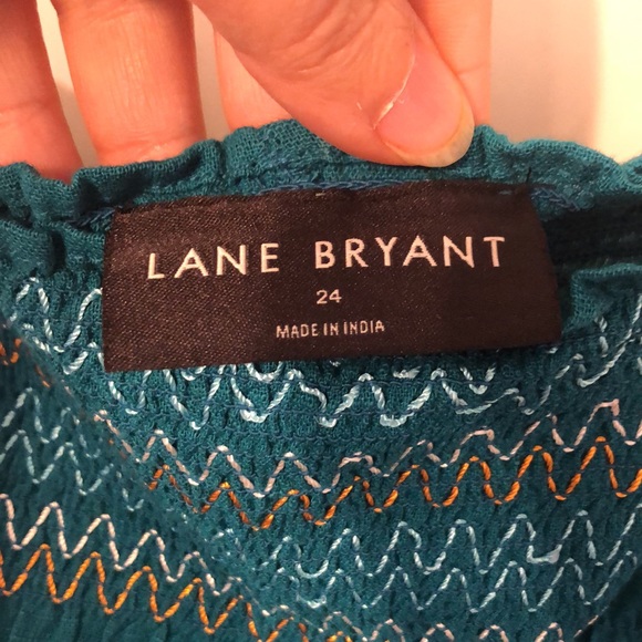 NWT ๐2X HP๐ Lane Bryant smocked camisole, size 24. - Picture 2 of 8